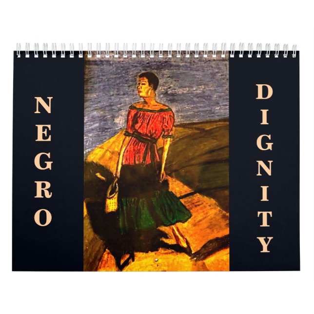 CALENDARIO NEGRO DIGNITY  (Tapa)
