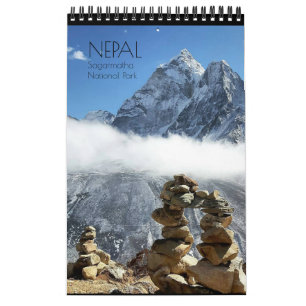 Calendario Nepal 2025, Sagarmatha/Everest Trek