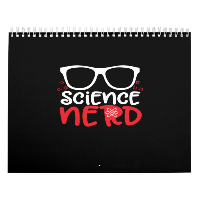 Calendario nerd de la ciencia (Tapa)