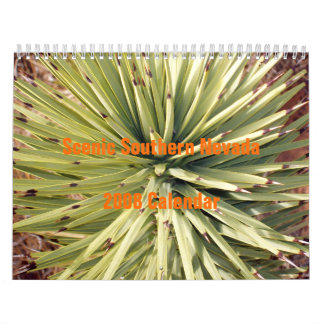 Calendario Nevada meridional escénico 2008