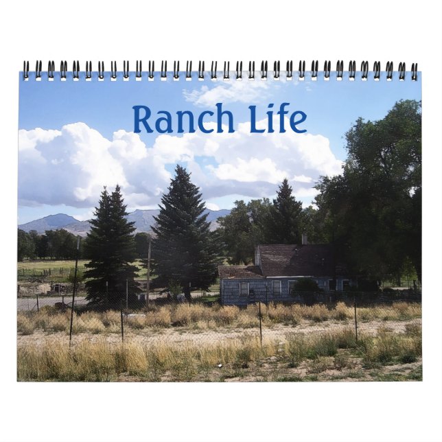 Calendario Nevada Ranch Life (Tapa)