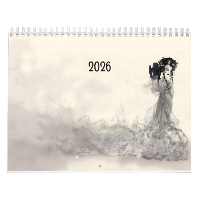 Calendario New Gothic Pagan Calendar (Tapa)
