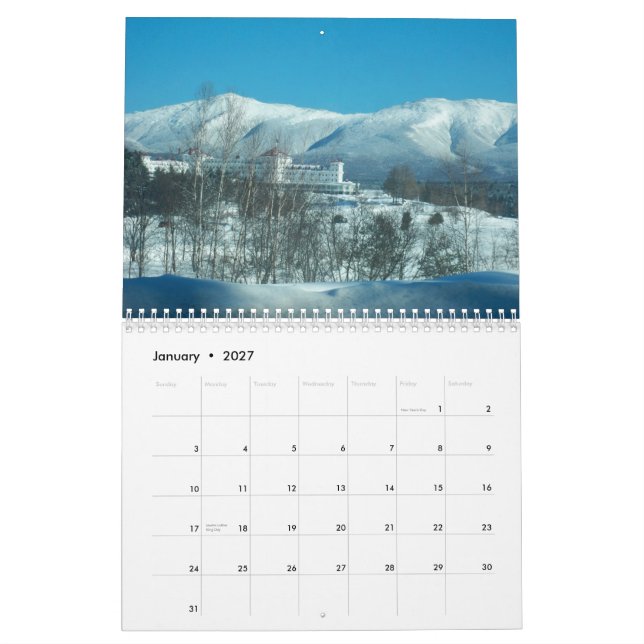 Calendario New Hampshire 2013 (Jan 2027)