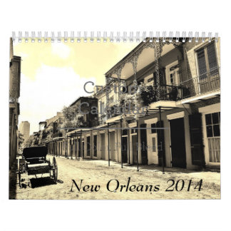 Calendario New Orleans 2014