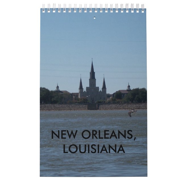 CALENDARIO NEW ORLEANS, LUISIANA (Tapa)