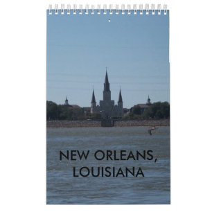CALENDARIO NEW ORLEANS, LUISIANA