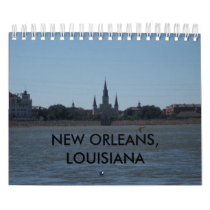CALENDARIO NEW ORLEANS, LUISIANA