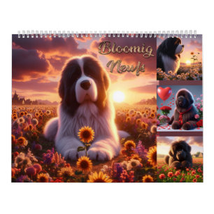 Calendario Newfs floreciendo