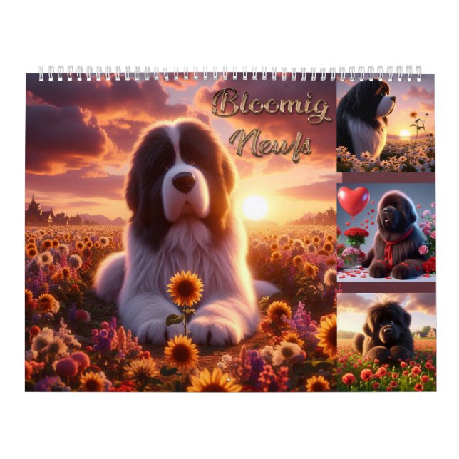 Calendario Newfs floreciendo (Tapa)