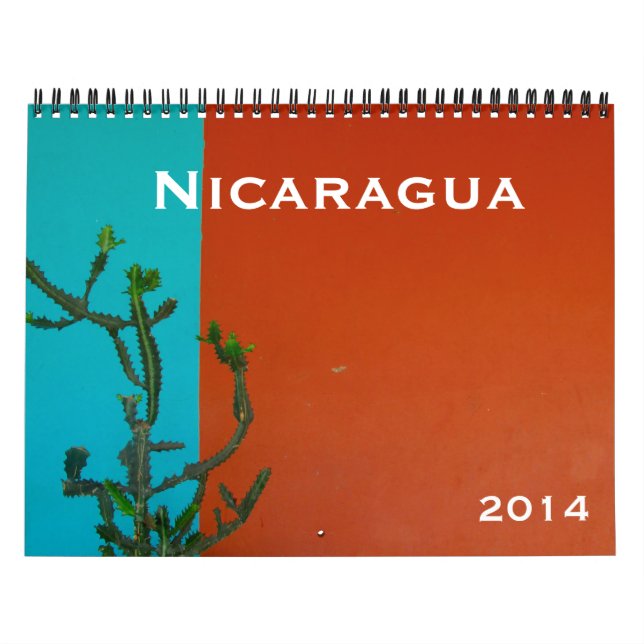Calendario Nicaragua 2014 (Tapa)