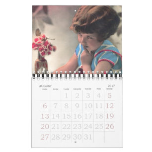 Calendario Niños a partir del pasado agosto de 2017-julio de