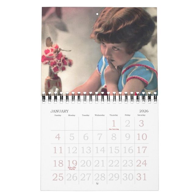 Calendario Niños a partir del pasado agosto de 2017-julio de (Jan 2026)