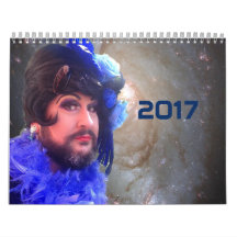 Calendario no binario de arrastre gay de ciencia f