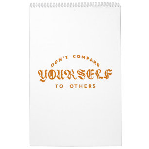 Calendario No te compares con otros