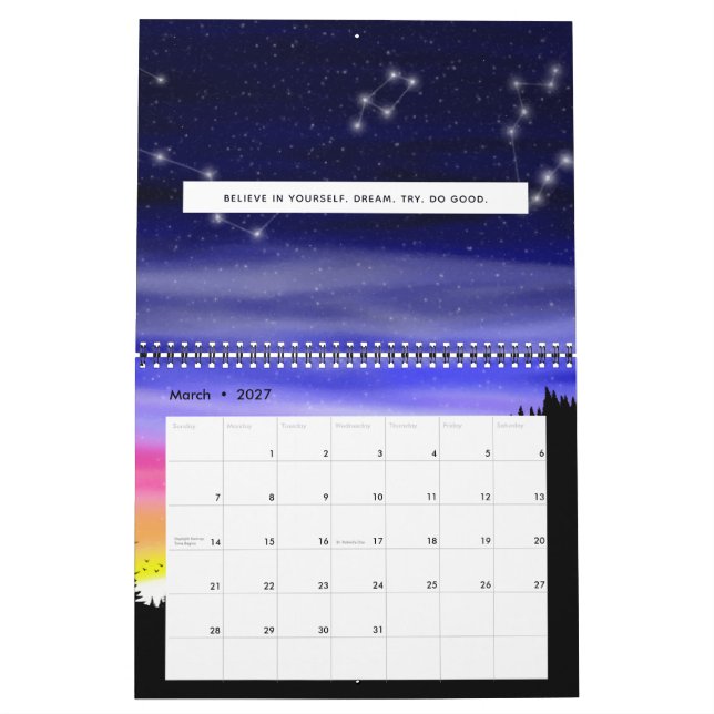 Calendario Noche del Diamante (Mar 2027)