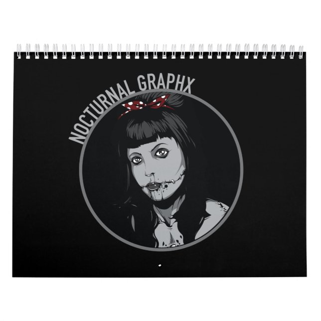 Calendario nocturno de Graphx 2016 (Tapa)