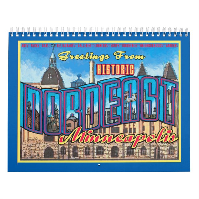 CALENDARIO NORDEAST MINNEAPOLIS (Tapa)