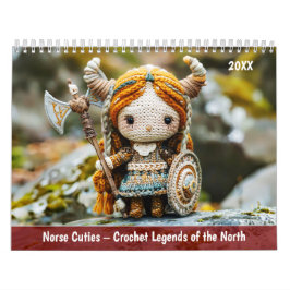 Calendario Norse Cuties – Leyendas de ganchillo del Norte
