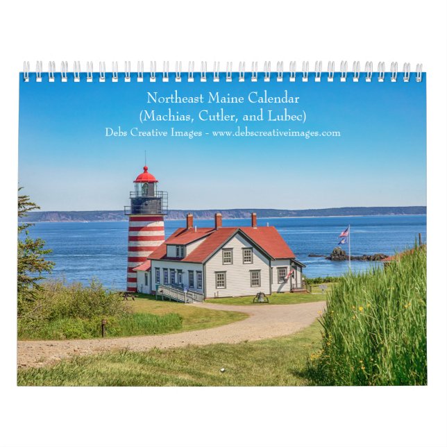 Calendario Northeast Maine (Machias, Cutler, Lubec) 2026 (Tapa)