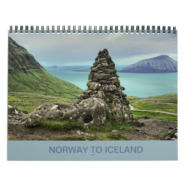 Calendario Noruega a Islandia (Tapa)