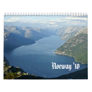 Calendario Noruega de exploración