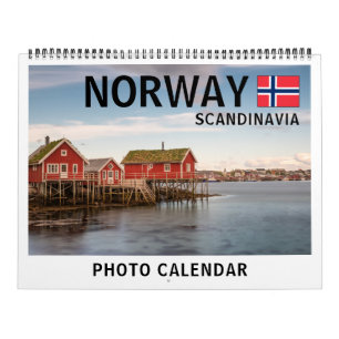 Calendario Noruega Escandinavia 2025