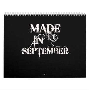 Calendario Nos vemos septiembre   Regalo de cumpleaños   Virg