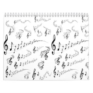 Calendario notas musicales