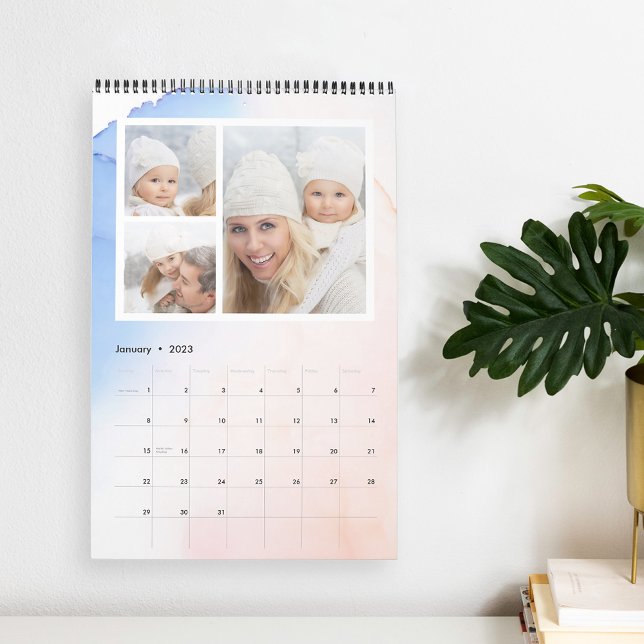 Calendario Nube de acuarela | 36 Foto (Subido por el creador)