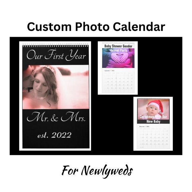 Calendario Nuestra Foto de Boda del 1er Año (Subido por el creador)