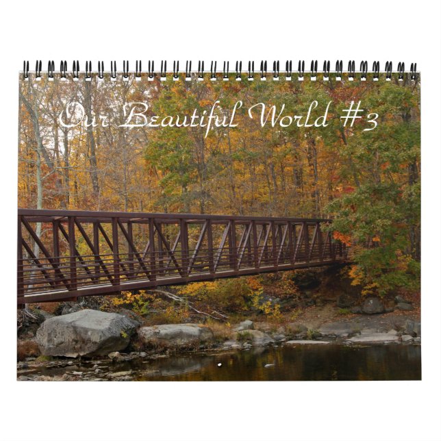 Calendario - Nuestro hermoso mundo #3 (Tapa)
