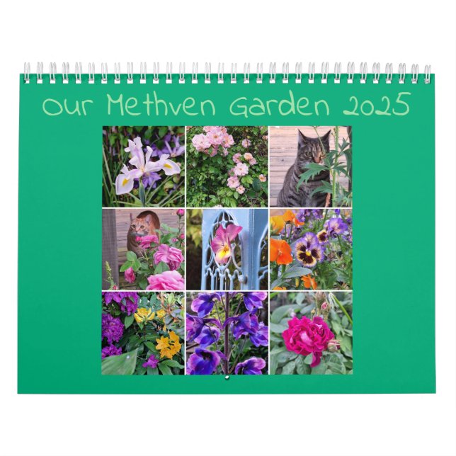 Calendario Nuestro Jardín Metódico 2025 (Tapa)