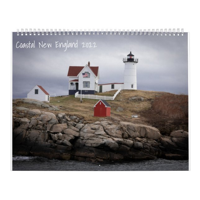 Calendario Nueva Inglaterra costera 2022  (Tapa)