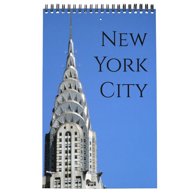 Calendario nueva york 15 mes 2027 (Tapa)