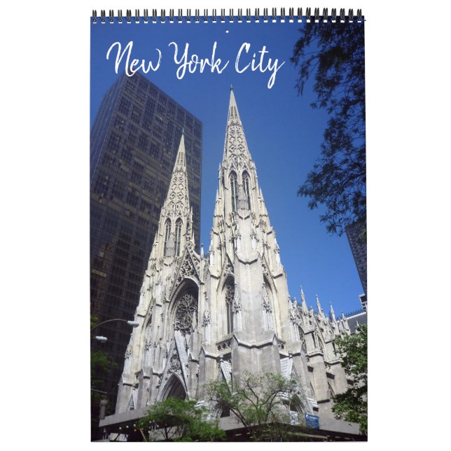 Calendario nueva york ciudad 2026 (Tapa)