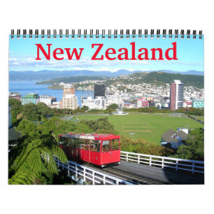 Calendario Nueva Zelandia - Oceanía -