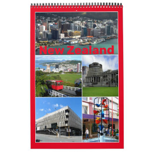 Calendario Nueva Zelandia - Oceanía -