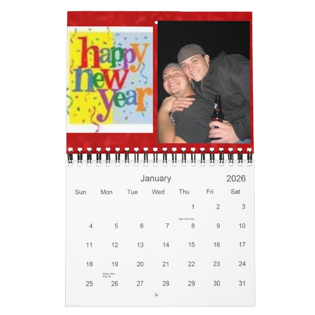 Calendario Nuevo 2007 (Jan 2026)