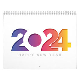 Calendario nuevo año 2024