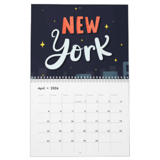 Calendario Nuevo diseño inspirado en el horizonte