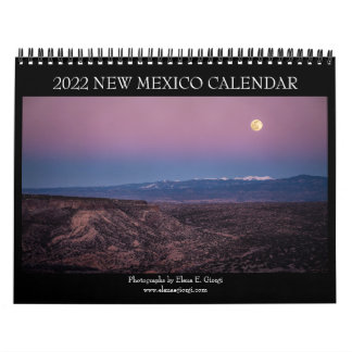 Calendario Nuevo México 2022