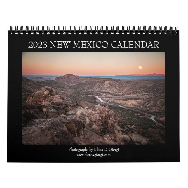 Calendario Nuevo México 2023 (Tapa)
