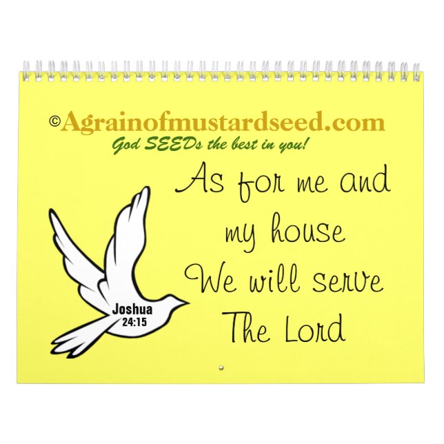 Calendario ¡NUEVO! Versos de la Biblia (Tapa)