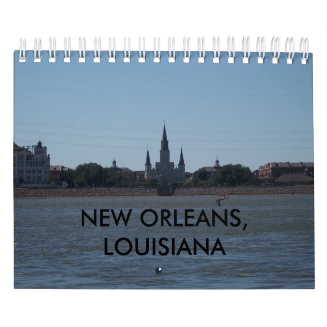 CALENDARIO NUEVOS ORLEANOS, LOUISIANA (Tapa)