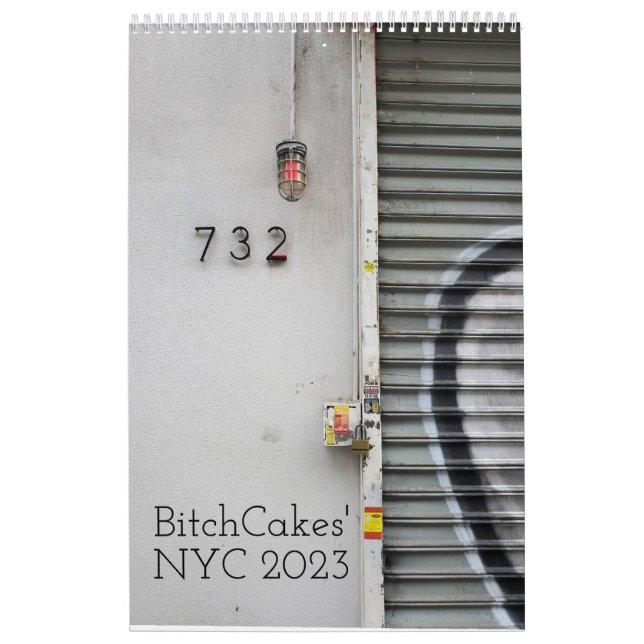 Calendario NYC 2023 de Bitchcakes (Tapa)