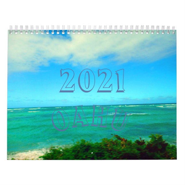 Calendario Oahu 2021 (Tapa)