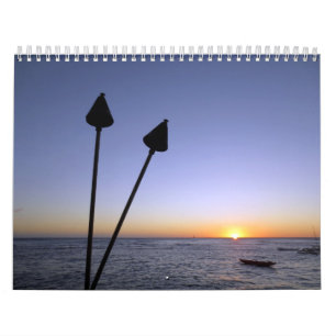 Calendario Oahu escénico 2014