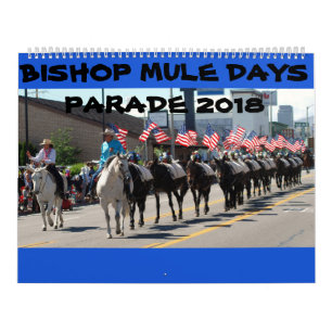 Calendario Obispo Mule Days Parade de 2018