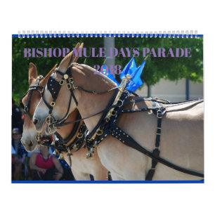 Calendario Obispo Mule Days Parade de 2018