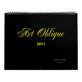 Calendario oblicuo 2011 del arte